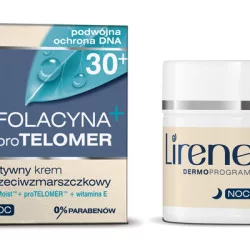 Aktywny krem przeciwzmarszczkowy Folacyna pro Telomer 30+
