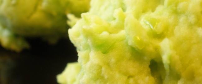 Mmmm groszek… Puree ziemniaczane z zielonym groszkiem