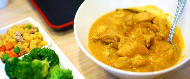 Curry z kurczakiem w mleczku kokosowym
