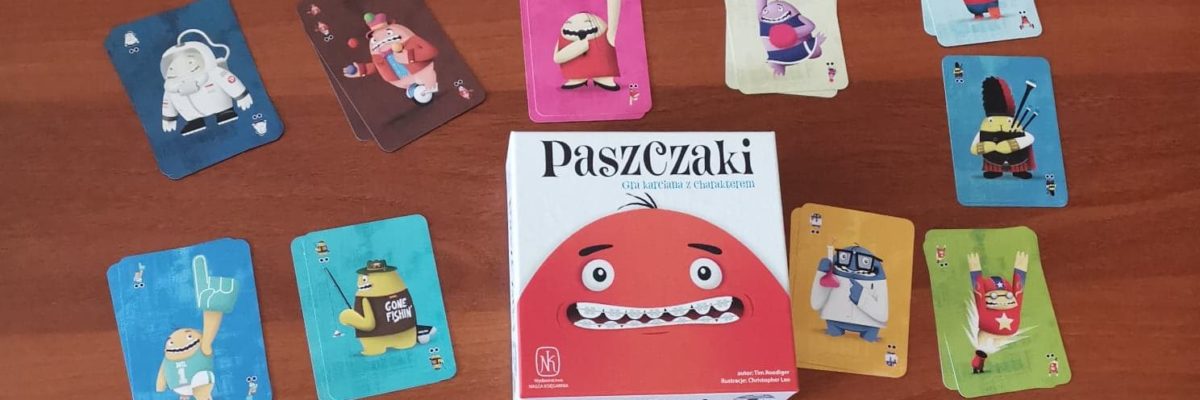 Paszczaki gra karciana dla dzieci