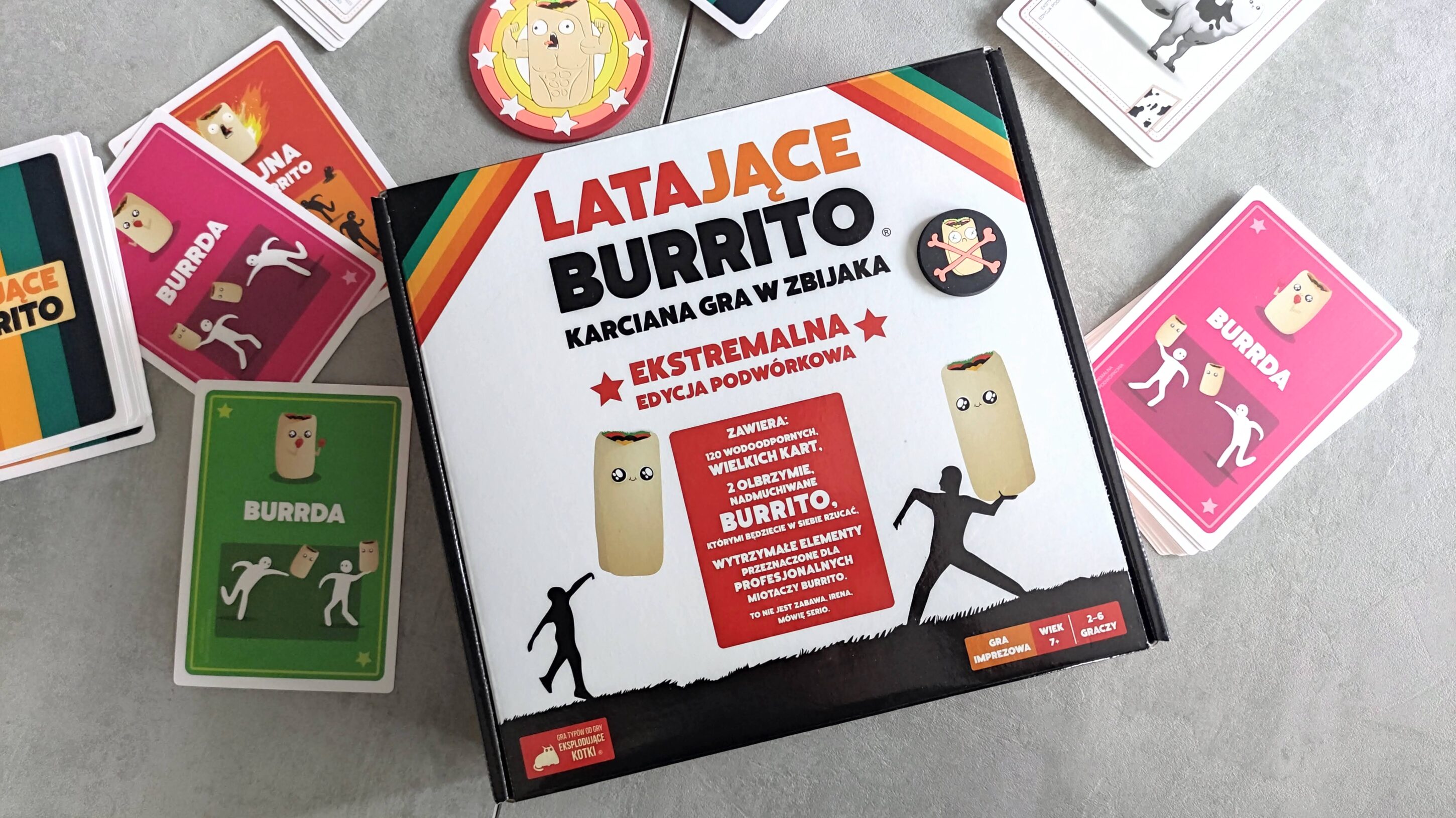 Latające Burrito – Ekstremalna edycja podwórkowa