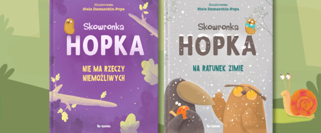 Poznaj przygody rezolutnej Skowronki Hopki! Najbardziej wzruszająca i pouczająca seria książkowa dla dzieci! „Skowronka Hopka” w księgarniach już 25 września!