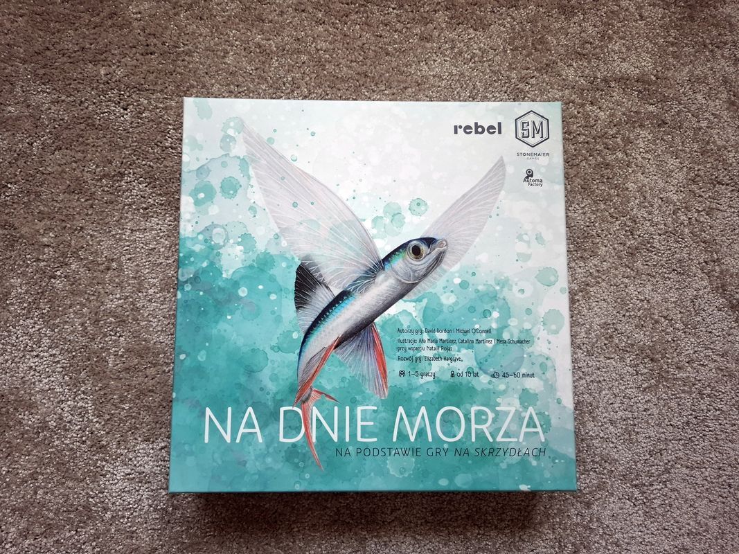 Na dnie morza – recenzja rodzinnej gry planszowej