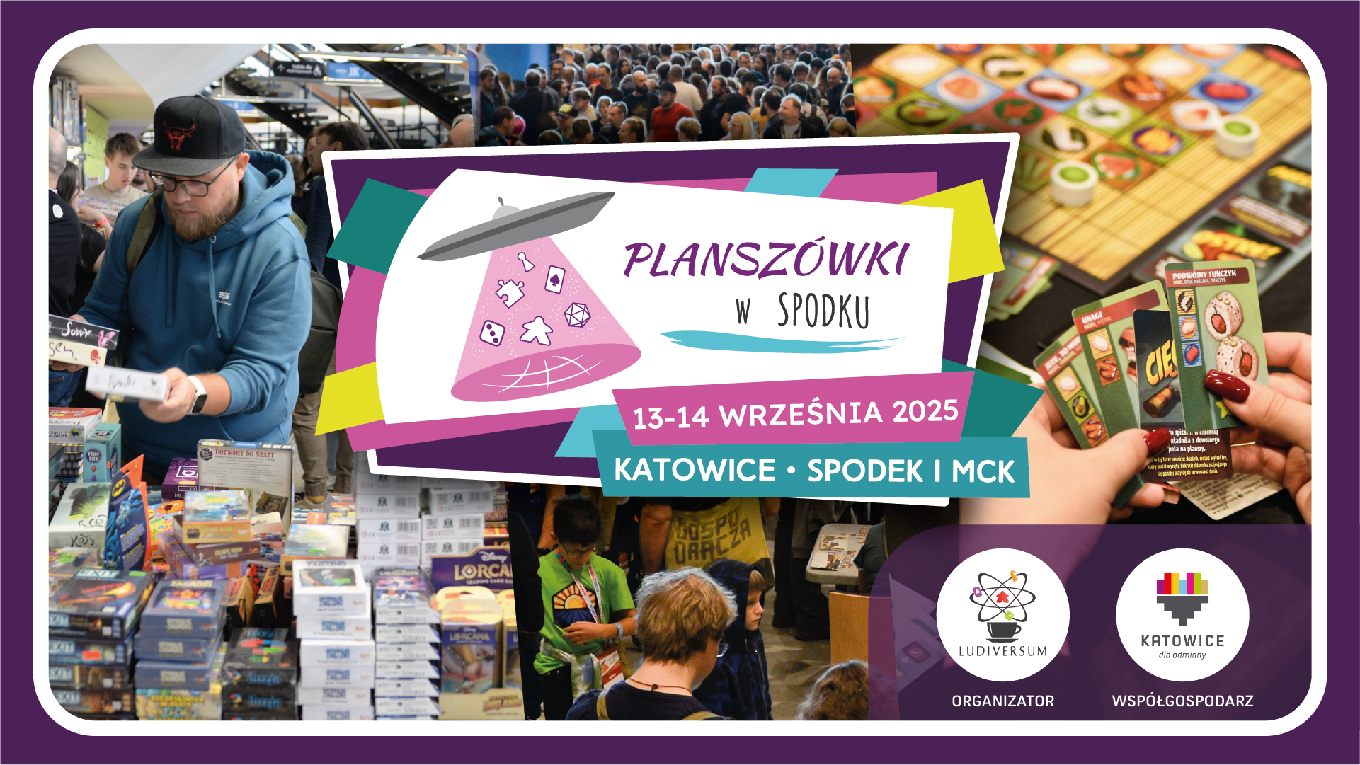 Planszówki w Spodku – bilety już w sprzedaży!