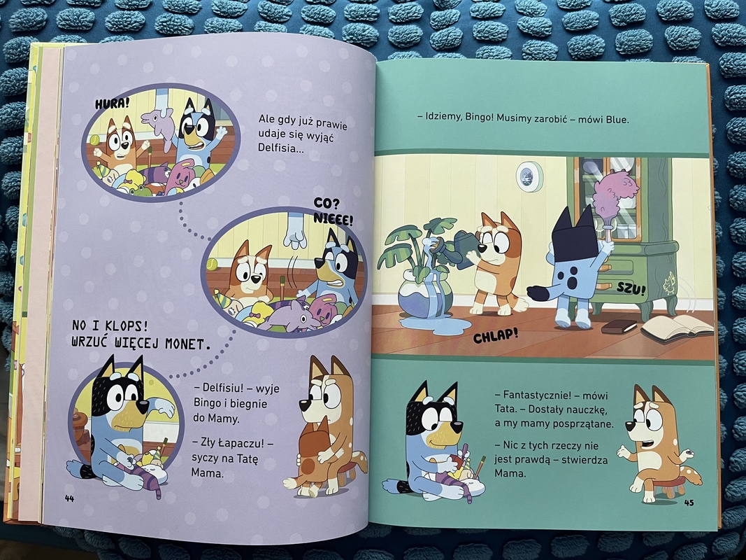 Bluey. Więcej bajek 5 minut przed snem