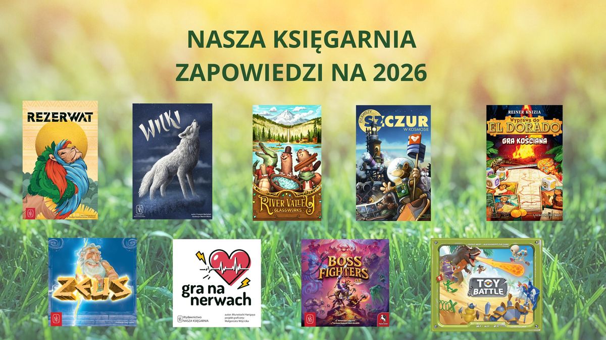 Nasza Księgarnia – zapowiedzi na 2026 rok