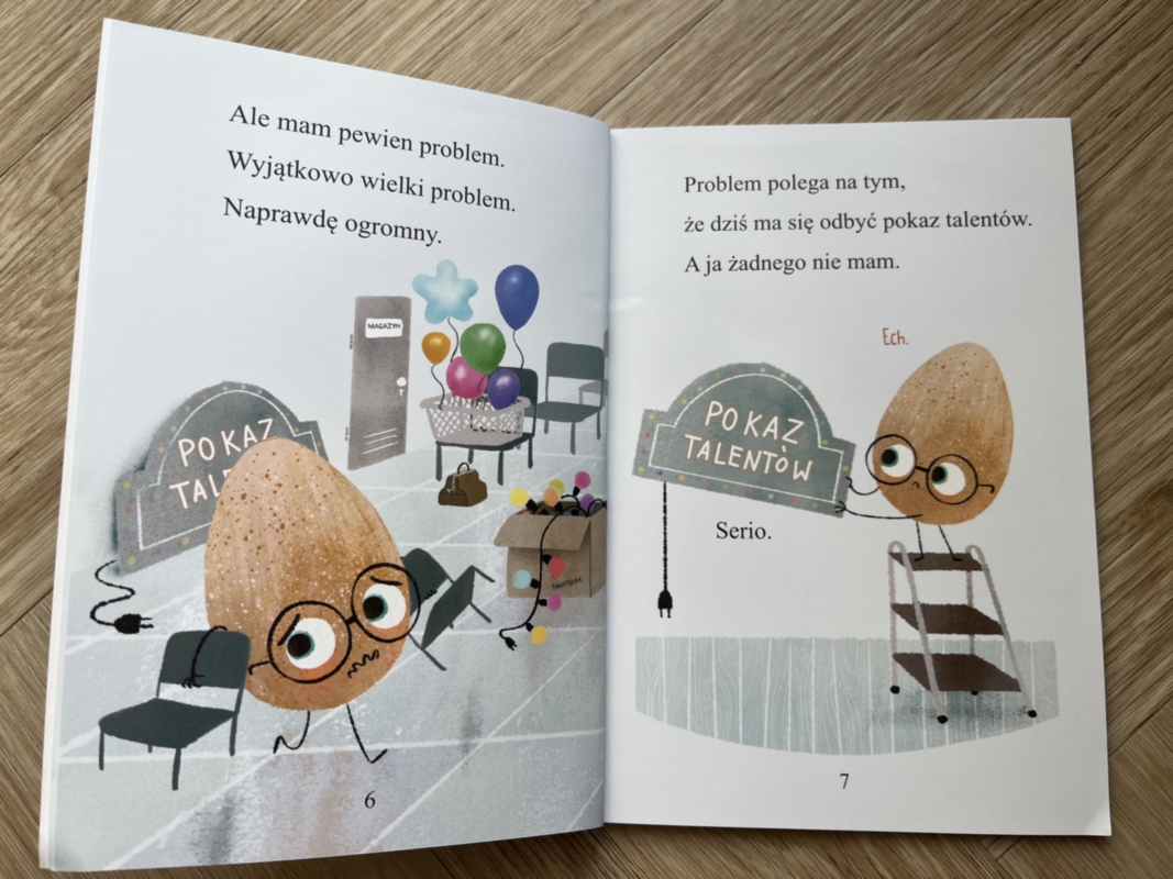 Wzorowe jajo i pokaz talentów